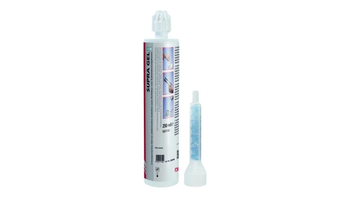 SUPRA GEL 250ml Dwuskładnikowy żel w tubie z nasadką miksującą 364036