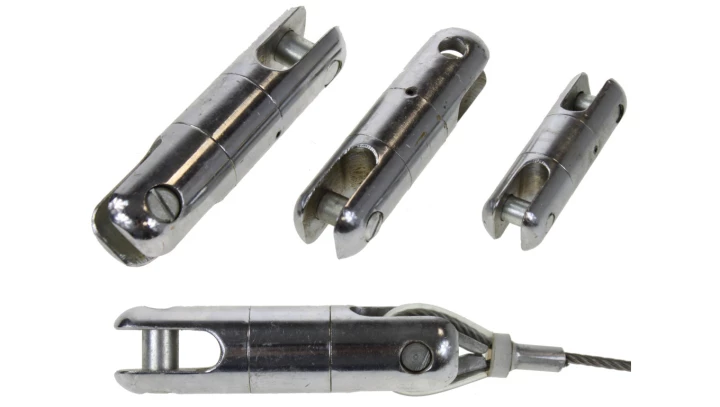 Krętlik kablowy / krętlik do kabli / krętlik do zaciągania kabli z kompensacją obrotów / 30kN - 3tony / KKX-3