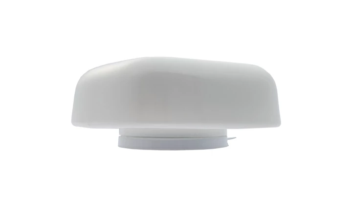 PLAFON G-5/K, 2xE27, 2x40W, biała-stal malowana proszkowo, klosz matowy-szkło, duży kwadrat, IP20 G01 G-5/K