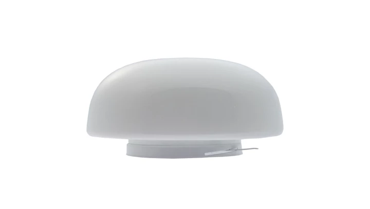 PLAFON G-5/O, 2xE27, 2x40W, biała-stal malowana proszkowo, klosz matowy-szkło, duży okrąg, IP20 G01 G-5/O