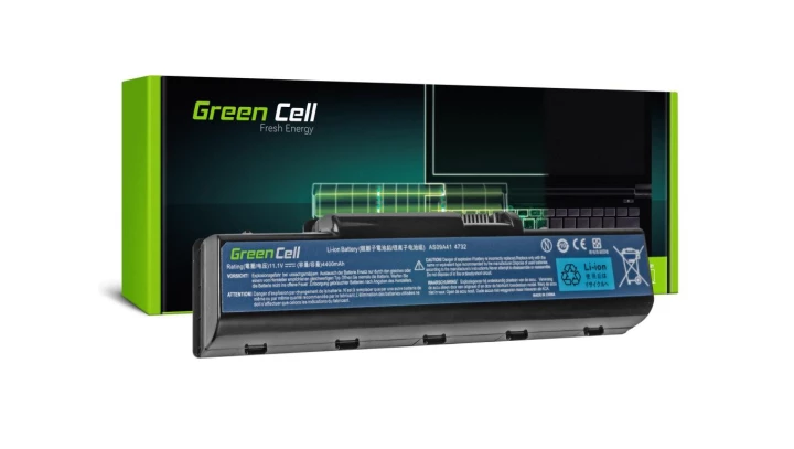 Bateria Green Cell AS09A31 AS09A41 AS09A51 AS09A71 do Acer eMachines E525 E625 E725 G430 Aspire 5532 5732 5732Z 5734Z