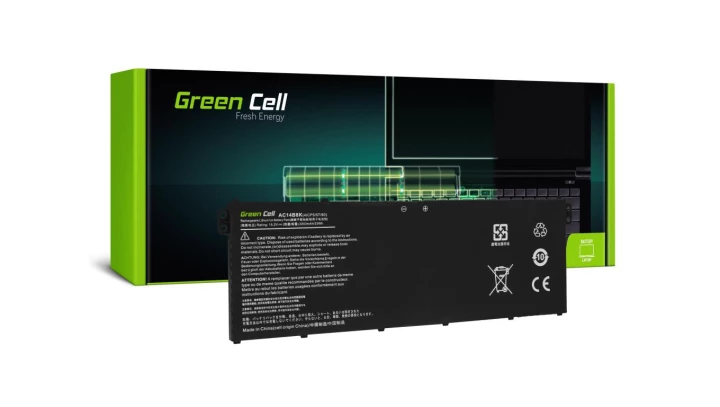 Bateria Green Cell AC14B3K AC14B8K do Acer Aspire 5 A515 A517 R15 R5-571T Spin 3 SP315-51 SP513-51 Swift 3 SF314-52