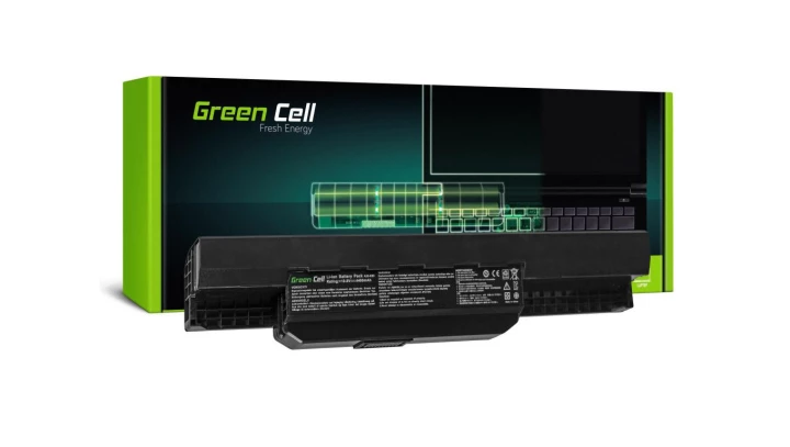 Bateria Green Cell A31-K53 A32-K53 A41-K53 A42-K53 do Asus A537 K53 K53E K53S K53SV X53 X53S X53U X54 X54C X54F X54H