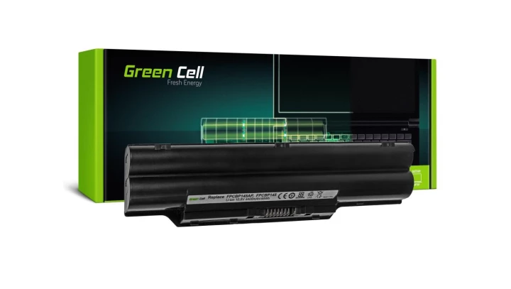 Bateria Green Cell FPCBP145 FPCBP282 do Fujitsu LifeBook E751 E752 E781 E782 P770 P771 P772 S710 S751 S752 S760 S761 S762 S782