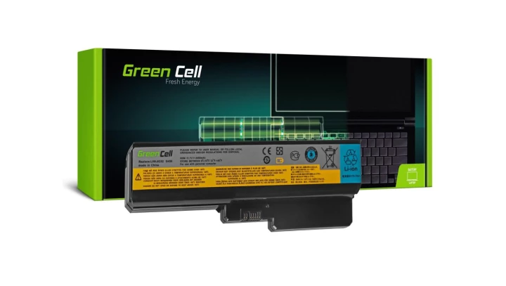 Bateria Green Cell L08S6Y02 do Lenovo B550 G430 G450 G530 G550 G550A G555 N500