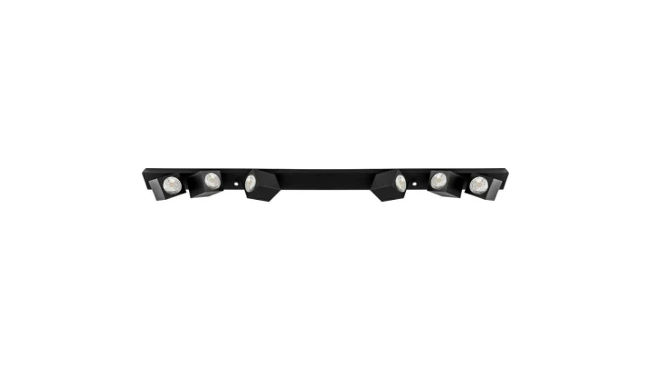 Lampa OSCAR-B/B czarna z czarnym przegubem 6xgu10 sześciokrotna