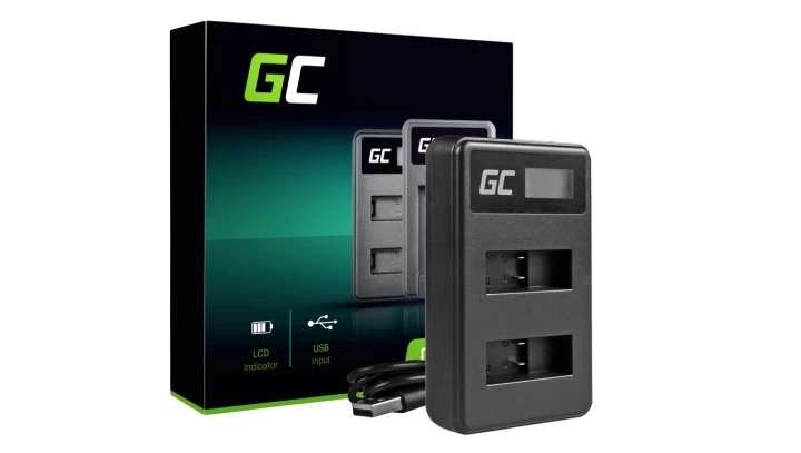 Ładowarka AHBBP-501 Green Cell do GoPro AHDBT-501, HD Hero5, HD Hero6