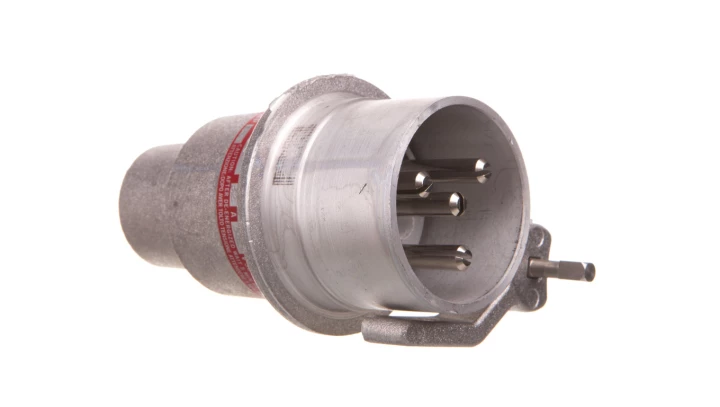 Wtyczka przeciwwybuchowa 3P+E 32A 500V Ex II 2G strefa 1, 2, 21, 22 IP66 BP325