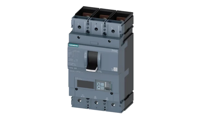 Wyłącznik mocy 3P 630A Icu=85kA 415V AC wyzwalacz elektroniczny ETU850 LSI przyłącza śrubowe 3VA2463-6KP32-0AA0