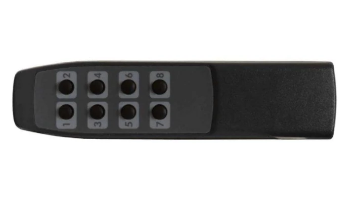 Pilot Govena do ściemniaczy METPROI i MET2XPROI dotyk/pilot IR - kolor czarny N-YRC8-LF