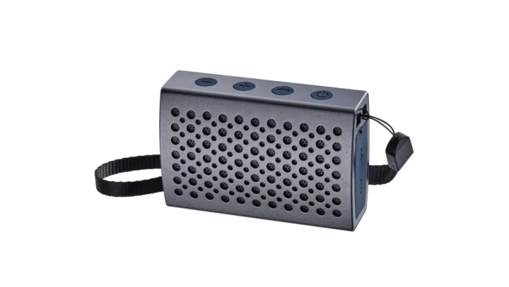 Głośnik Bluetooth Soundbox TIFFY tytan w aluminiowej obudowie IP67 E0080