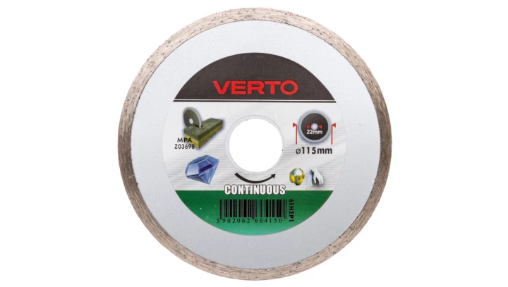 Tarcza diamentowa 115 x 22.2 mm pełna 61H2P1