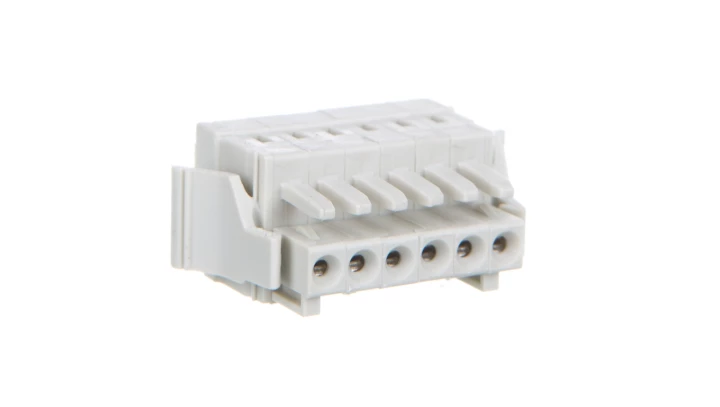 Gniazdo MCS-MINI Classic 6-biegunowe jasnoszare raster 3,5mm 734-106/037-000 /50szt./