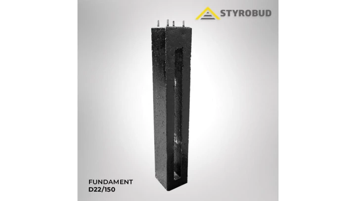 Fundament D22/150 (1500/340) 4xM24/220