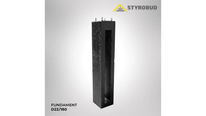 Fundament D22/180 (1800/340) 4xM24/220