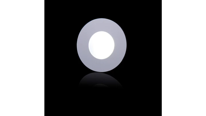 Lampka LED Ring Biały 230V 2W - Zimna 23/WS/K/WP/230V