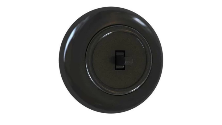 Premiumlux RETROLINE Łącznik krzyżowy z ramką czarny