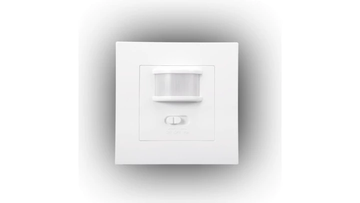 Czujnik ruchu na podczerwień 500W/200W podtynkowy IP20 zasięg 9m CR-IR1/KP/BIAŁY