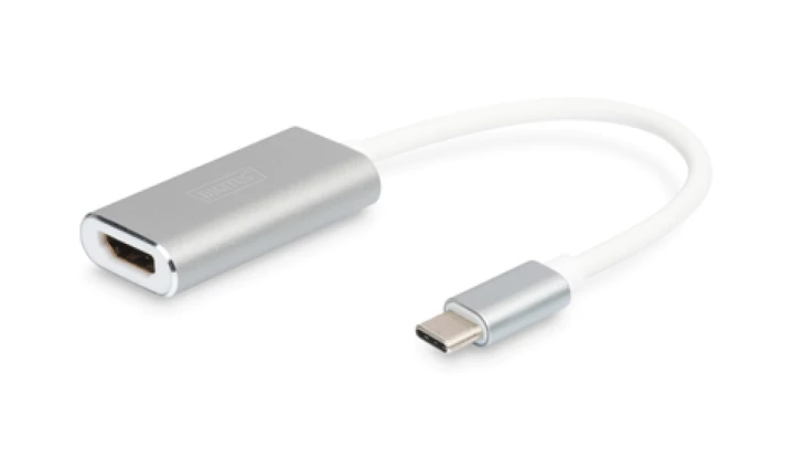 Adapter graficzny HDMI 4K 30Hz UHD na USB 3.0-C z audio aluminiowy DA-70836