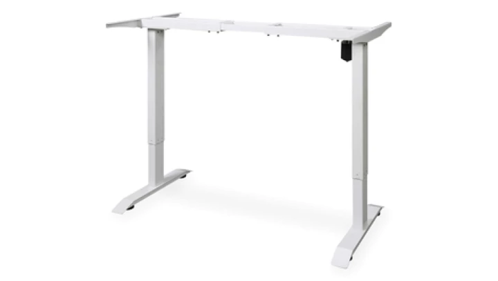 Stelaż pod biurko z elektryczną regulacją wysokości do blatów max. 85x180cm max. 100kg biały DA-90387