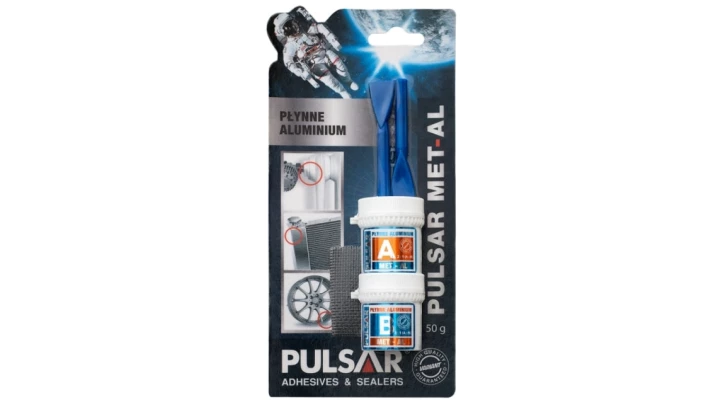 PULSAR MET-AL 50 G KPL. A+B PŁYNNE ALUMINIUM