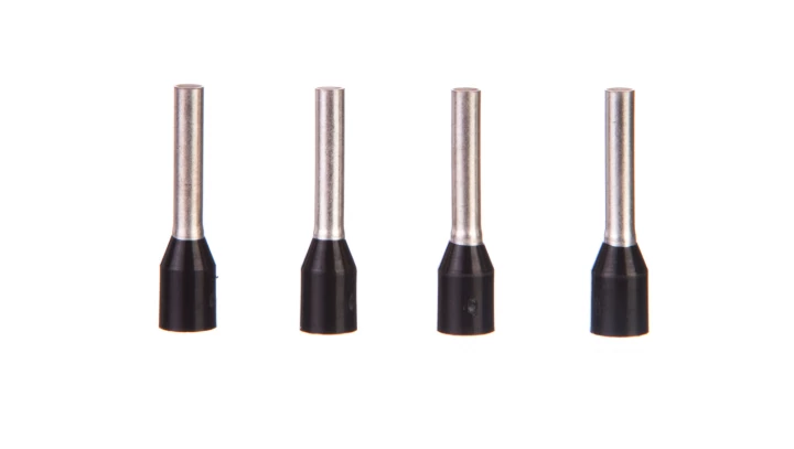 Tulejka 1,5mm2 czarna długość 10mm 216-244 /1000szt./