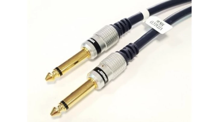 Kabel audio Jack 6,3 mono/Jack 6,3 mono MK46 1m