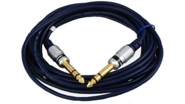 Kabel audio Jack 6,3 stereo/Jack 6,3 stereo MK61 1m