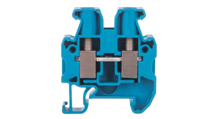 Złączka szynowa przelotowa 2-przewodowa 4mm2 niebieska Ex MUT 4 BU 3248036 /50szt./