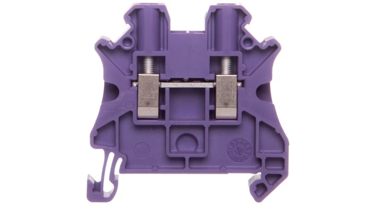 Złączka szynowa 2-przewodowa 4mm2 fioletowa Ex UT 4 VT 3044607 /50szt./