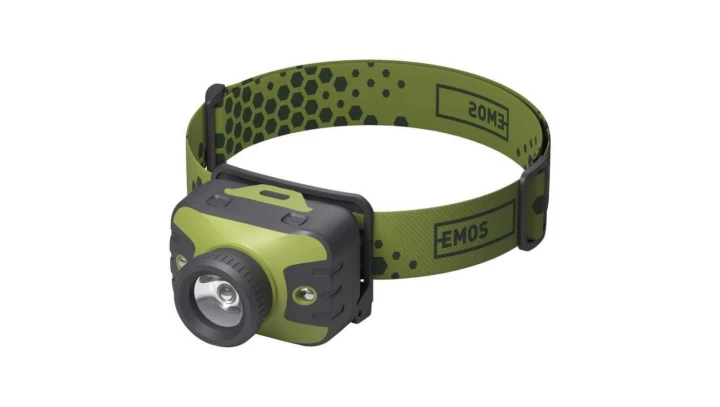 Latarka czołowa LED CREE 330 lm 200m 3× AAA z zoomem P3539