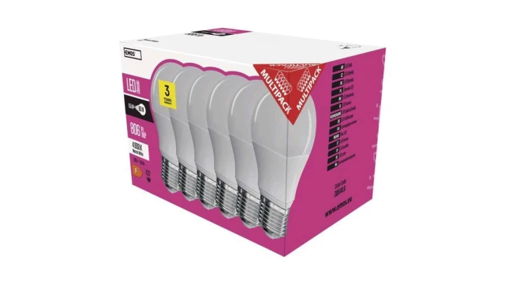 Żarówka LED Classic A60 9W E27 neutralna biel 6PK ZQ5141.6 /6szt./