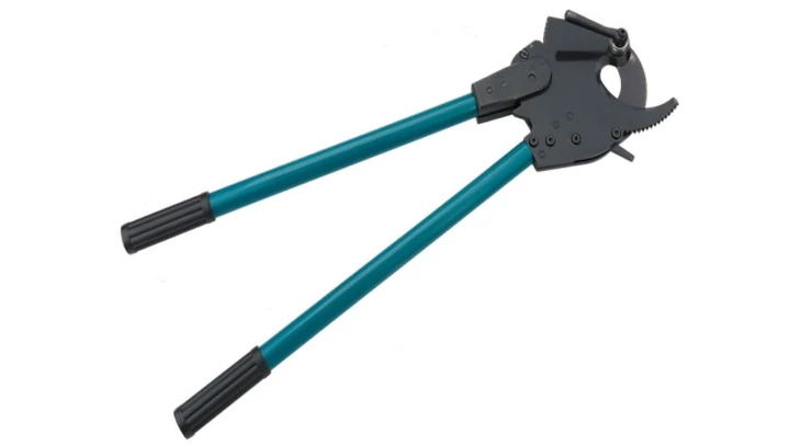 Nożyce zapadkowe dwuręczne do kabli Al/Cu śr. max 100mm EP-RC 100