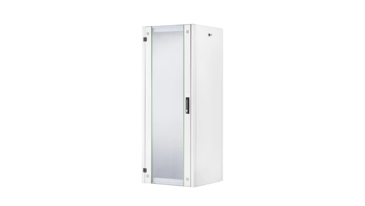 Szafa krosowa stojąca 19 cali Hyper 32U 1566x600x600mm drzwi szyba szara Digitus Professional DN-41008-M