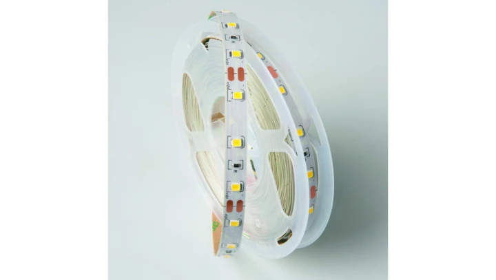 Taśma LED 2835 60 diod/m 24W 4,8W/m 12V IP20 CW 6500K /5m/ 1 PCB