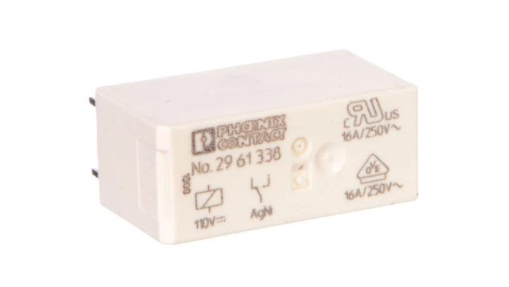 Przekaźnik miniaturowy do dużych prądów ciągłych 1P 16A AgNi 110V DC REL-MR-110DC/21HC 2961338 /10szt./