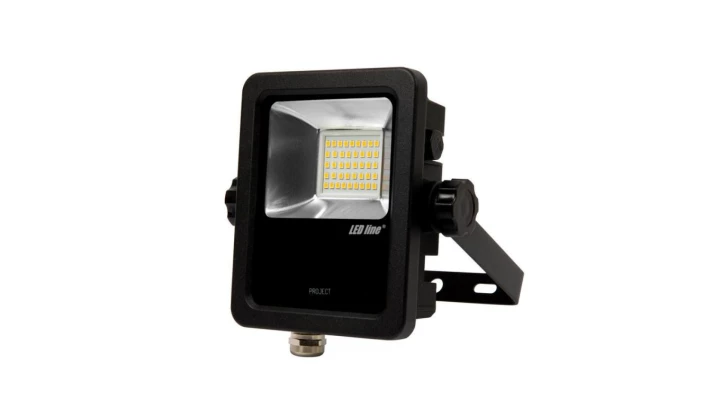 Naświetlacz Halogen LED line PROJECT 16W 4000K 110lm/w 100-240V AC 5 lat gwar.