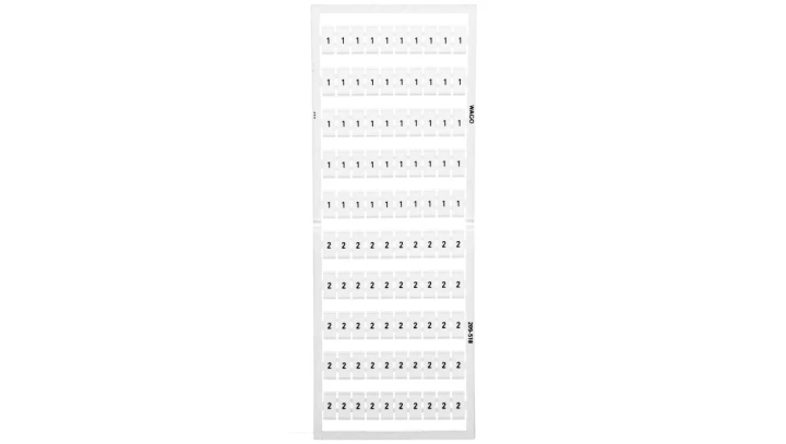 Ramka z oznacznikami 50x 1/2 209-518 /5szt./