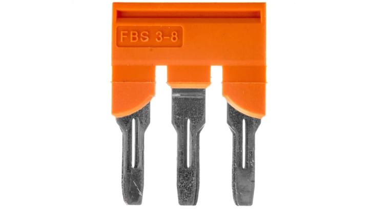 Mostek wtykany 3-biegunowy 8,2mm pomarańczowy FBS 3-8 CT 3033831 /10szt./