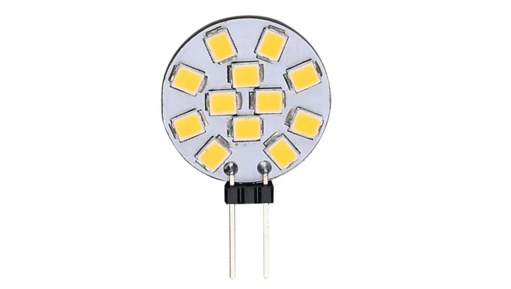 Żarówka LED line G4 2W 6000K barwa zimna 140lm 12V AC/DC 12 SMD2835 3 lata gwar.