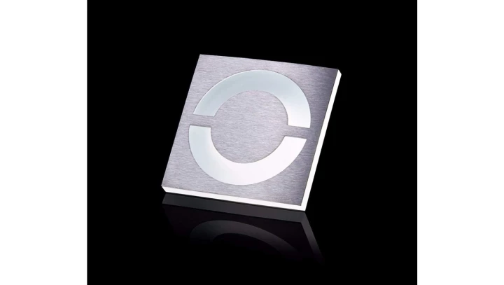 Lampka LED Rola Inox 2W 230V - Zimna