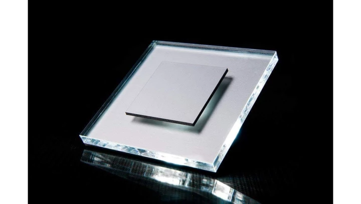 Lampka LED Crystal Aluminium 12V 1W - Zimna 01/TR/K/AL/12V