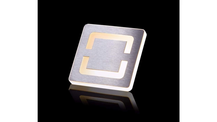 Lampka LED Maya Inox 2W 230V - Ciepła