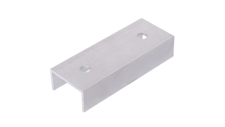 Łącznik aluminiowy 120mm szyn montażowych 40x40mm do paneli PV