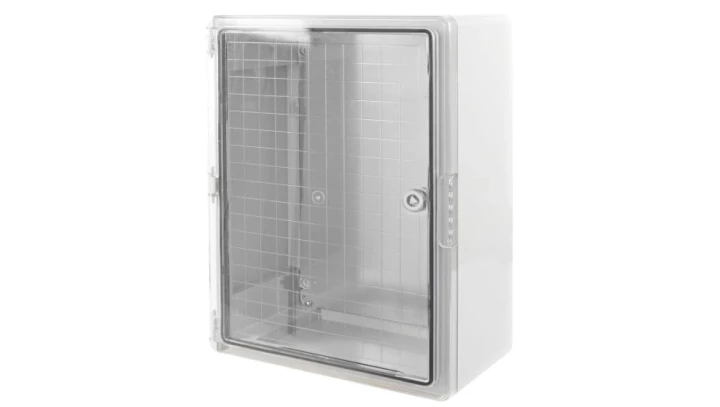 Obudowa natynkowa transparentna ROZDZIELNIA SKRZYNKA ELEKTRYCZNA ABS IP65 50x40x24 500x400x240