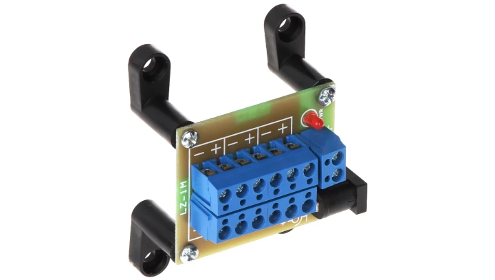 Dystrybutor zasilania (łączówka, rozgałęźnik) 2-we/6-wy max.24VDC 6A LZ-1ML