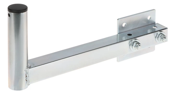 Uchwyt murowy do mocowania anten WLAN, DVB-T Stal ocynkowana średnica fi 32mm, wysokość 144mm, dystans 292mm UML-32H32