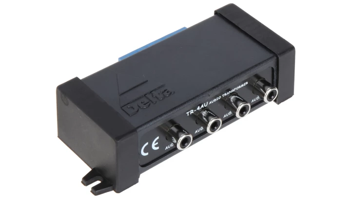 Transformator do przesyłania 4 sygnałów audio po skrętce max.1200m TR-4AU