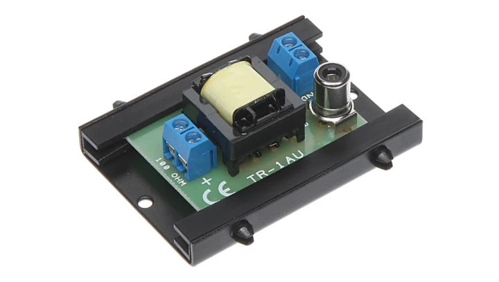 Transformator do przesyłania sygnału audio po skrętce max. 1200m TR-1AU