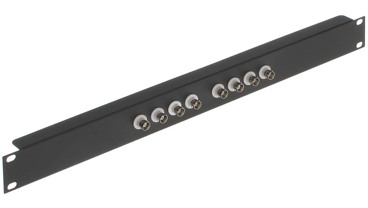 Gniazdo dystrybucyjne 8x BNC video Rack 19 G-8B/R